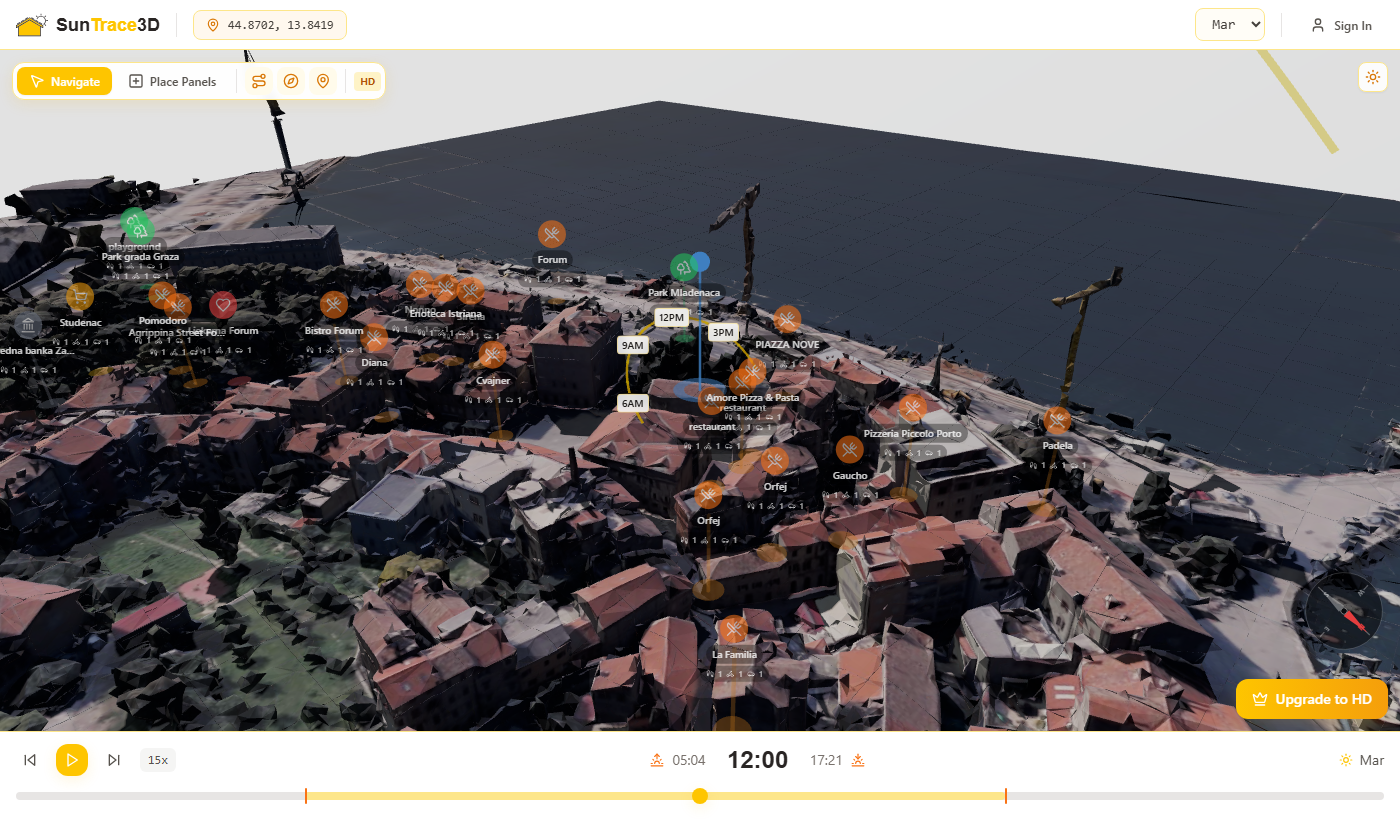 API request generating a 3D model